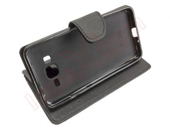 Black case type diary for Samsung Galaxy Grand Prime, G530